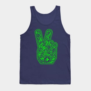 Stone Temple Pilots 2010 - Peace Green Tank Top